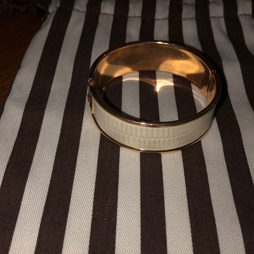 White and Gold Aldo bracelet